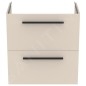Ideal Standard i.Life S - Meuble sous lavabo, 600x375x630 mm, 2 tiroirs, sable mat T5293NF Ideal Standard i.Life S - Meuble sous lavabo, 600x375x630 mm, 2 tiroirs, sable mat T5293NF