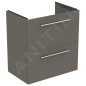 Ideal Standard i.Life S - Meuble sous lavabo, 600x375x630 mm, 2 tiroirs, quartz gris mat T5293NG Ideal Standard i.Life S - Meuble sous lavabo, 600x375x630 mm, 2 tiroirs, quartz gris mat T5293NG