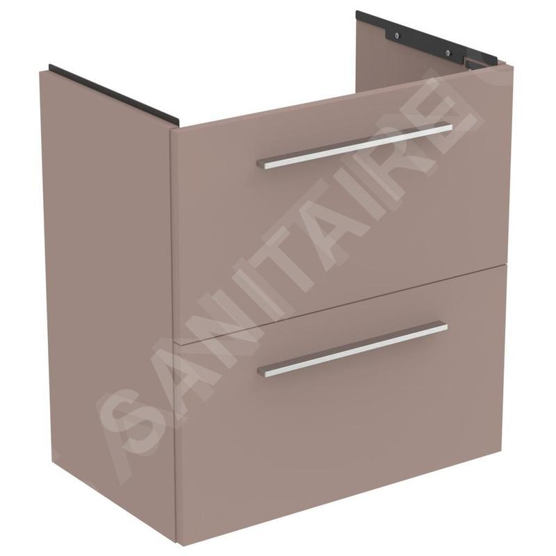 Ideal Standard i.Life S - Meuble sous lavabo, 600x375x630 mm, 2 tiroirs, beige mat T5293NH Ideal Standard i.Life S - Meuble sous lavabo, 600x375x630 mm, 2 tiroirs, beige mat T5293NH