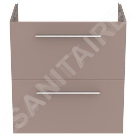 Ideal Standard i.Life S - Meuble sous lavabo, 600x375x630 mm, 2 tiroirs, beige mat T5293NH