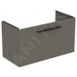 Ideal Standard i.Life S - Meuble sous lavabo, 800x375x440 mm, quartz gris mat T5294NG