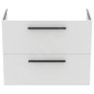 Ideal Standard i.Life S - Meuble sous lavabo, 800x375x630 mm, 2 tiroirs, blanc mat T5295DU Ideal Standard i.Life S - Meuble sous lavabo, 800x375x630 mm, 2 tiroirs, blanc mat T5295DU