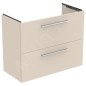 Ideal Standard i.Life S - Meuble sous lavabo, 800x375x630 mm, 2 tiroirs, sable mat T5295NF Ideal Standard i.Life S - Meuble sous lavabo, 800x375x630 mm, 2 tiroirs, sable mat T5295NF