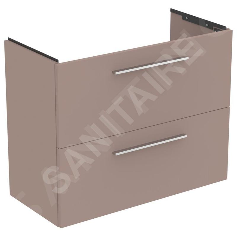 Ideal Standard i.Life S - Meuble sous lavabo, 800x375x630 mm, 2 tiroirs, beige mat T5295NH Ideal Standard i.Life S - Meuble sous lavabo, 800x375x630 mm, 2 tiroirs, beige mat T5295NH