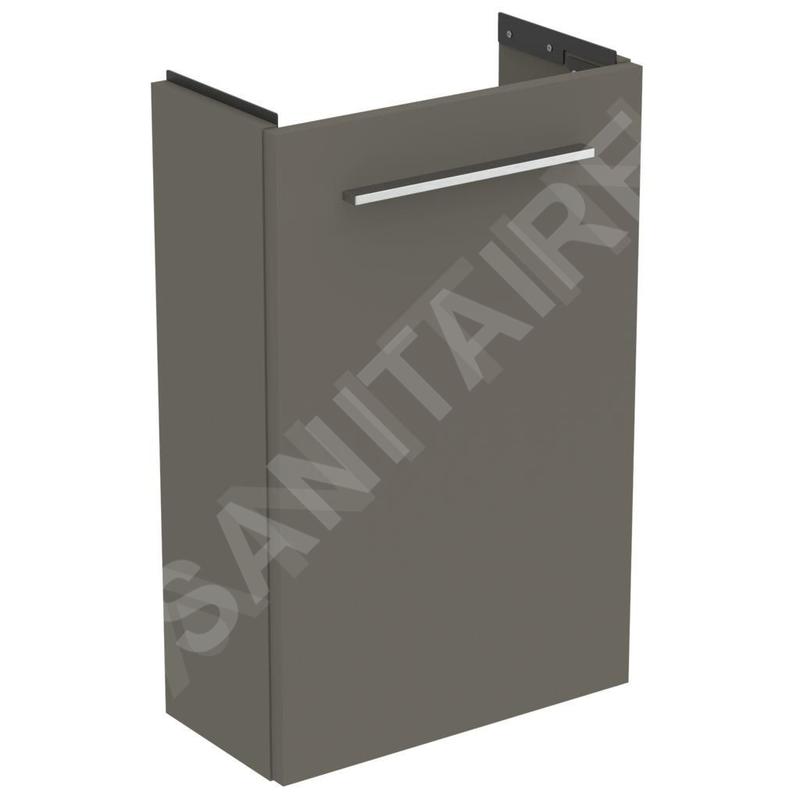 Ideal Standard i.Life S - Meuble sous lave-mains, 410x205x630 mm, quartz gris mat T5296NG