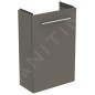 Ideal Standard i.Life S - Meuble sous lave-mains, 410x205x630 mm, quartz gris mat T5296NG
