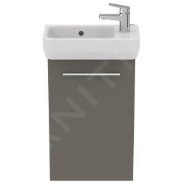 Ideal Standard i.Life S - Meuble sous lave-mains, 410x205x630 mm, quartz gris mat T5296NG