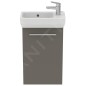 Ideal Standard i.Life S - Meuble sous lave-mains, 410x205x630 mm, quartz gris mat T5296NG