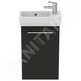 Ideal Standard i.Life S - Meuble sous lave-mains, 410x205x630 mm, gris mat carbon T5296NV