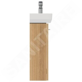 Ideal Standard i.Life S - Meuble sous lave-mains, 410x205x630 mm, chêne T5296NX