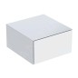 Geberit ONE - Armoire latérale, 450x245x470 mm, 1 tiroir, blanc brillant 505.078.00.1