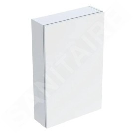 Geberit iCon - Armoire 450x700x150 mm, 1 porte, charnières G / D, blanc brillant 502.318.01.1