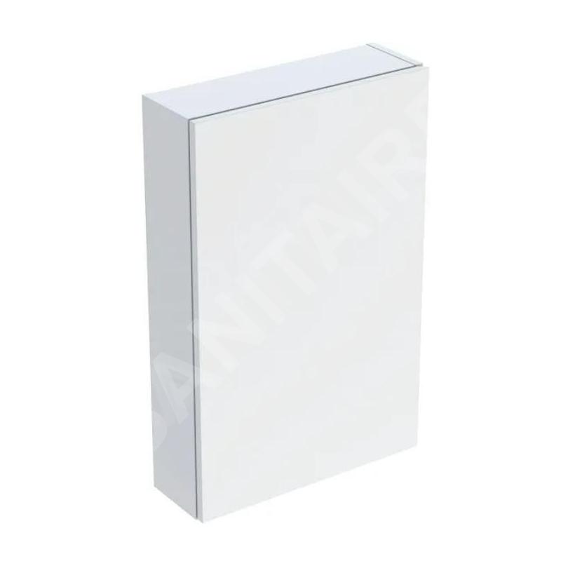 Geberit iCon - Armoire 450x700x150 mm, 1 porte, charnières G / D, blanc brillant 502.318.01.1