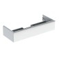 Geberit iCon - Meuble sous lavabo 1184x247x476 mm, 1 tiroir, blanc brillant 502.313.01.2 Geberit iCon - Meuble sous lavabo 1184x247x476 mm, 1 tiroir, blanc brillant 502.313.01.2