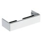 Geberit ONE - Meuble sous lavabo 1184x266x470 mm, 1 tiroir, blanc brillant 505.075.00.1 Geberit ONE - Meuble sous lavabo 1184x266x470 mm, 1 tiroir, blanc brillant 505.075.00.1