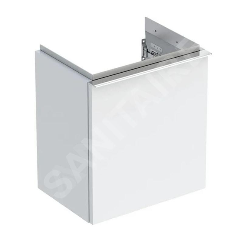 Geberit iCon - Meuble sous lavabo 370x415x279 mm, 1 porte, charnières à gauche, blanc brillant 502.301.01.2 Geberit iCon - Meuble sous lavabo 370x415x279 mm, 1 porte, charnières à gauche, blanc brillant 502.301.01.2