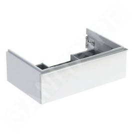 Geberit iCon - Meuble sous lavabo 740x247x476 mm, 1 tiroir, blanc brillant 502.311.01.2