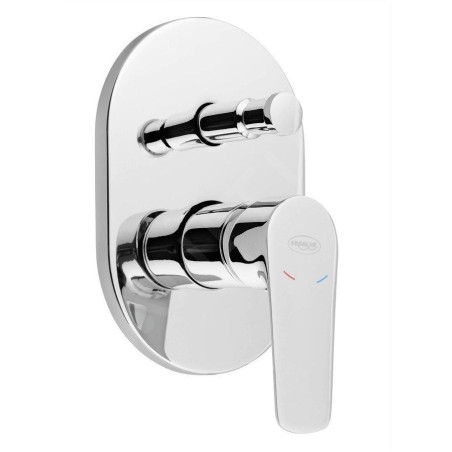 Aqualine Lotta - Mitigeur encastrable, pour 2 sorties, chrome LT742