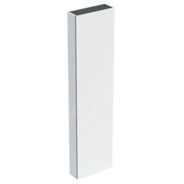 Geberit iCon - Armoire haute 1800x450x150 mm, 1 porte, charnières G / D, miroir intérieur, blanc brillant 502.317.01.1