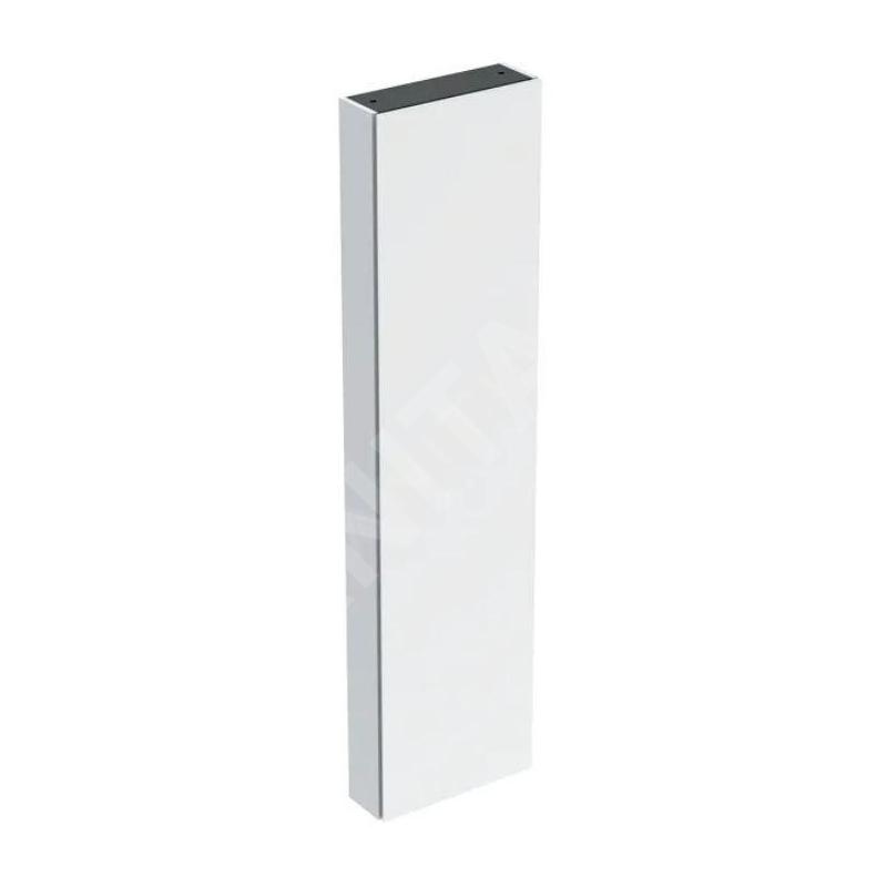 Geberit iCon - Armoire haute 1800x450x150 mm, 1 porte, charnières G / D, miroir intérieur, blanc brillant 502.317.01.1