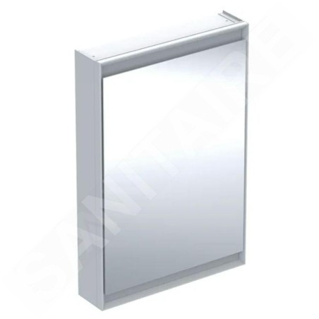 Geberit ONE - Armoire miroir avec éclairage LED, 600x900x150 mm, charnières à droite, blanc 505.811.00.2