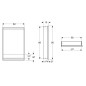 Geberit ONE - Armoire miroir avec éclairage LED, 600x900x150 mm, charnières à droite, avec niche, encastrée, blanc 505.821.00.2 Geberit ONE - Armoire miroir avec éclairage LED, 600x900x150 mm, charnières à droite, avec niche, encastrée, blanc 505.821.00.2