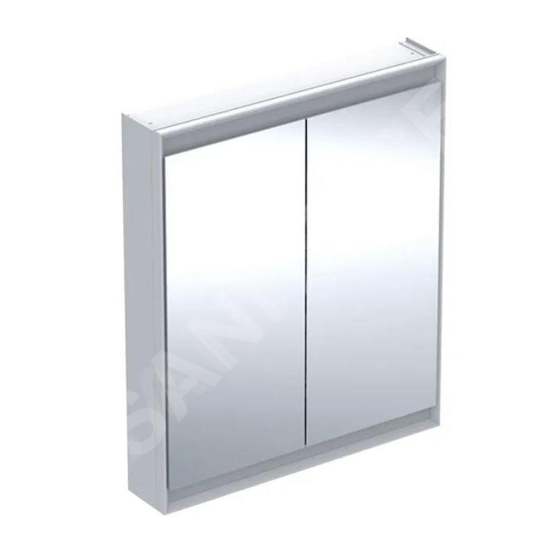 Geberit ONE - Armoire miroir avec éclairage LED, 750x900x150 mm, 2 portes, blanc 505.812.00.2 Geberit ONE - Armoire miroir avec éclairage LED, 750x900x150 mm, 2 portes, blanc 505.812.00.2