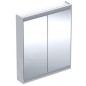 Geberit ONE - Armoire miroir avec éclairage LED, 750x900x150 mm, 2 portes, blanc 505.812.00.2 Geberit ONE - Armoire miroir avec éclairage LED, 750x900x150 mm, 2 portes, blanc 505.812.00.2