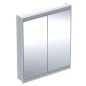 Geberit ONE - Armoire miroir avec éclairage LED, 750x900x150 mm, 2 portes, encastrée, blanc 505.802.00.2 Geberit ONE - Armoire miroir avec éclairage LED, 750x900x150 mm, 2 portes, encastrée, blanc 505.802.00.2