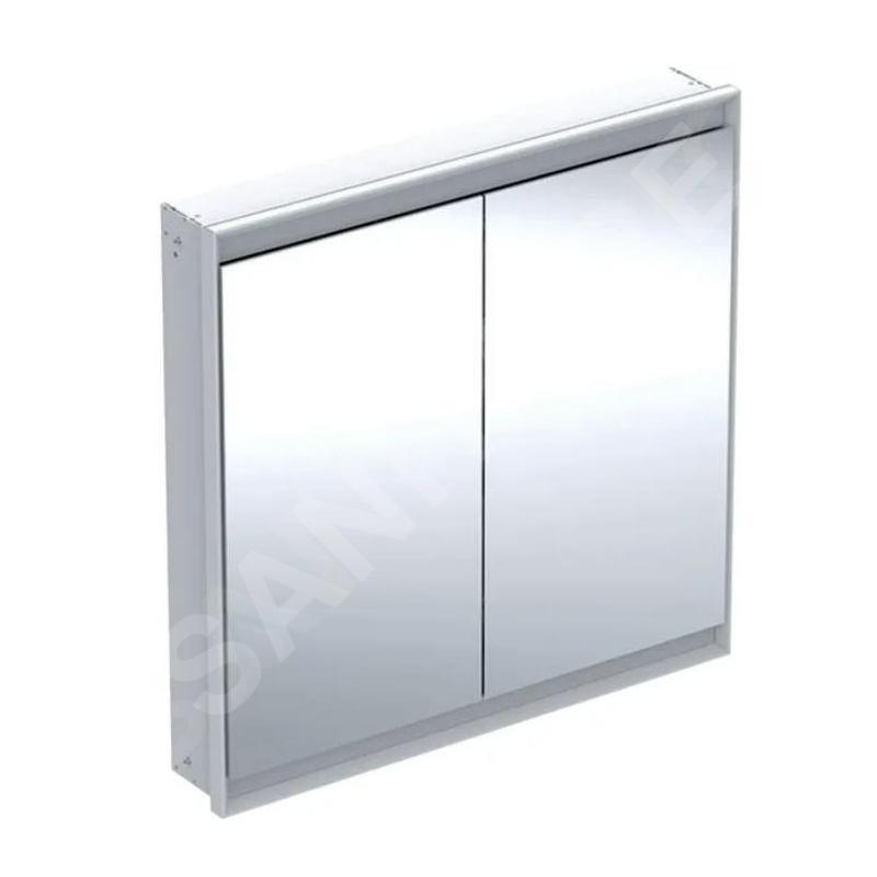 Geberit ONE - Armoire miroir avec éclairage LED, 900x900x150 mm, 2 portes, encastrée, blanc 505.803.00.2 Geberit ONE - Armoire miroir avec éclairage LED, 900x900x150 mm, 2 portes, encastrée, blanc 505.803.00.2