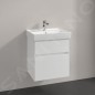 Villeroy & Boch Collaro - Meuble-vasque, 510x546x414 mm, 2 tiroirs, Glossy White C00700DH Villeroy & Boch Collaro - Meuble-vasque, 510x546x414 mm, 2 tiroirs, Glossy White C00700DH