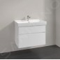 Villeroy & Boch Collaro - Meuble-vasque, 754x546x444 mm, 2 tiroirs, Glossy White C01000DH Villeroy & Boch Collaro - Meuble-vasque, 754x546x444 mm, 2 tiroirs, Glossy White C01000DH