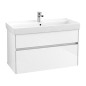 Villeroy & Boch Collaro - Meuble-vasque, 954x546x444 mm, 2 tiroirs, Glossy White C01100DH Villeroy & Boch Collaro - Meuble-vasque, 954x546x444 mm, 2 tiroirs, Glossy White C01100DH