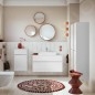 Villeroy & Boch Collaro - Armoire latérale, 404x748x349 mm, 1 porte, charnières à droite, Glossy White C03201DH