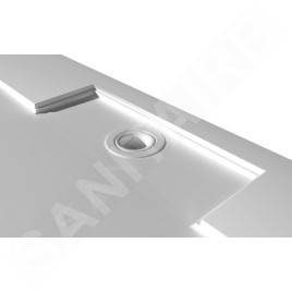 Gelco Receveurs - Receveur de douche IRENA, 1600x1000 mm, blanc HI160100
