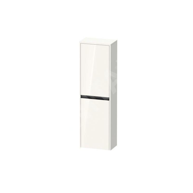 Duravit Ketho.2 - Armoire 1320x400x240 mm, 2 portes, charnières à droite, blanc brillant K21319L22220000