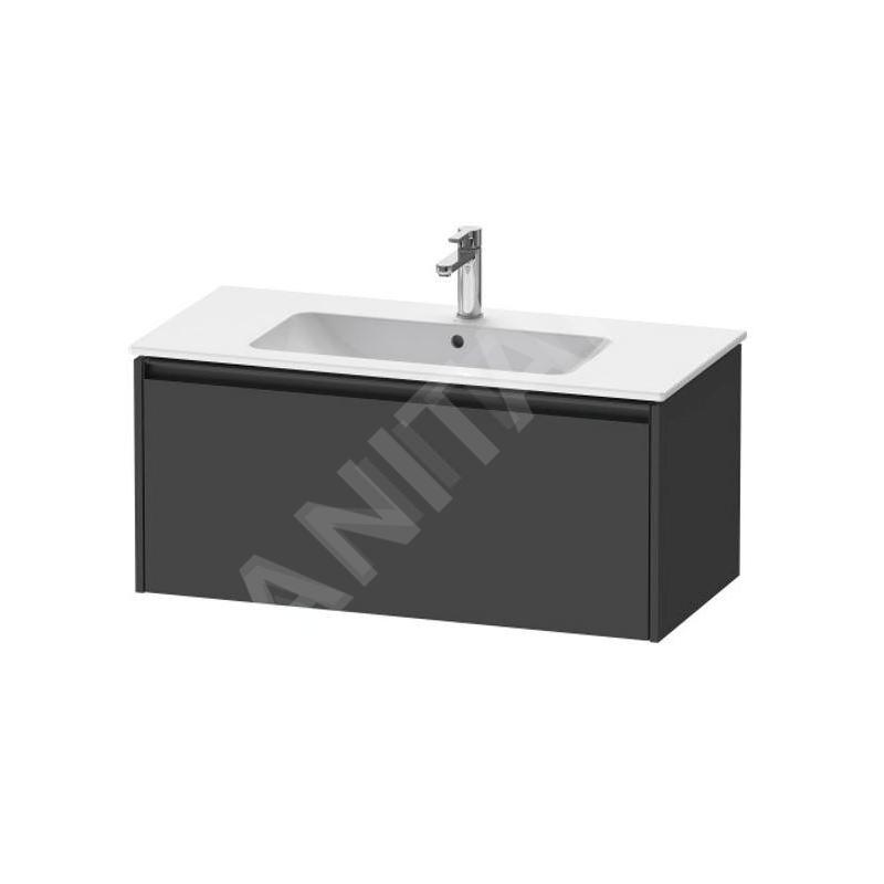 Duravit Ketho.2 - Meuble-vasque 440x1010x480 mm, 1 tiroir, graphite mat K25064049490000