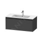 Duravit Ketho.2 - Meuble-vasque 440x1010x480 mm, 1 tiroir, graphite mat K25064049490000