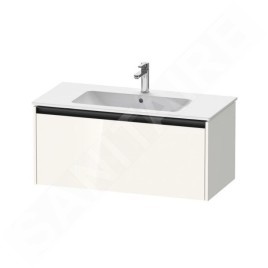Duravit Ketho.2 - Meuble-vasque, 440x1010x480 mm, 1 tiroir, blanc brillant K25064022220000
