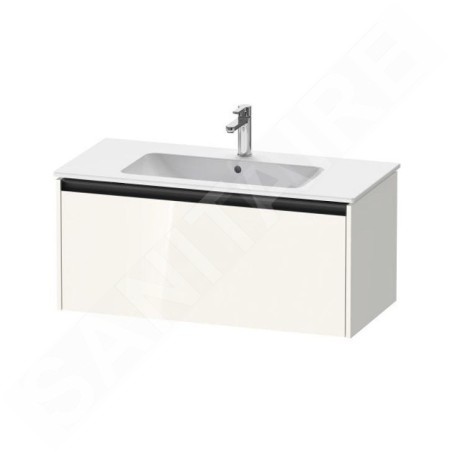 Duravit Ketho.2 - Meuble-vasque, 440x1010x480 mm, 1 tiroir, blanc brillant K25064022220000