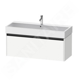 Duravit Ketho.2 - Meuble-vasque, 440x1184x460 mm, 1 tiroir, blanc mat K25079018180000