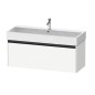 Duravit Ketho.2 - Meuble-vasque, 440x1184x460 mm, 1 tiroir, blanc mat K25079018180000 Duravit Ketho.2 - Meuble-vasque, 440x1184x460 mm, 1 tiroir, blanc mat K25079018180000
