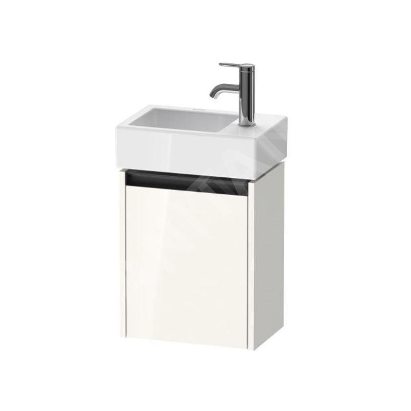 Duravit Ketho.2 - Meuble-vasque 440x364x238 mm, 1 porte, charnières à droite, blanc brillant K25071R22220000 Duravit Ketho.2 - Meuble-vasque 440x364x238 mm, 1 porte, charnières à droite, blanc brillant K25071R22220000
