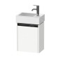 Duravit Ketho.2 - Meuble-vasque 440x364x238 mm, 1 porte, charnières à droite, blanc mat K25071R18180000 Duravit Ketho.2 - Meuble-vasque 440x364x238 mm, 1 porte, charnières à droite, blanc mat K25071R18180000