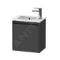 Duravit Ketho.2 - Meuble-vasque 440x410x292 mm, 1 porte, charnières à gauche, graphite mat K25060L49490000 Duravit Ketho.2 - Meuble-vasque 440x410x292 mm, 1 porte, charnières à gauche, graphite mat K25060L49490000