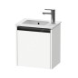 Duravit Ketho.2 - Meuble-vasque 440x410x292 mm, 1 porte, charnières à droite, blanc brillant K25060R22220000 Duravit Ketho.2 - Meuble-vasque 440x410x292 mm, 1 porte, charnières à droite, blanc brillant K25060R22220000