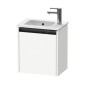 Duravit Ketho.2 - Meuble-vasque 440x410x292 mm, 1 porte, charnières à droite, blanc mat K25060R18180000 Duravit Ketho.2 - Meuble-vasque 440x410x292 mm, 1 porte, charnières à droite, blanc mat K25060R18180000