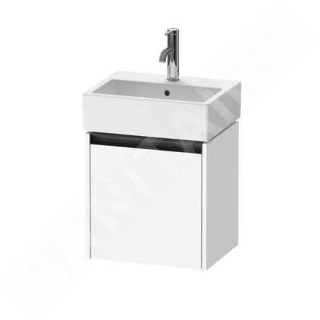 Duravit Ketho.2 - Armoire haute 440x434x338 mm, 1 porte, charnières à droite, blanc mat K25070R18180000