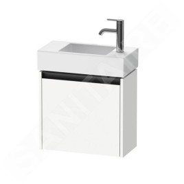 Duravit Ketho.2 - Armoire haute 440x484x238 mm, 1 portes, charnières à droite, blanc mat K25072R18180000