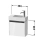 Duravit Ketho.2 - Armoire haute 440x484x238 mm, 1 portes, charnières à droite, blanc mat K25072R18180000 Duravit Ketho.2 - Armoire haute 440x484x238 mm, 1 portes, charnières à droite, blanc mat K25072R18180000